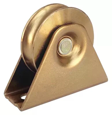 Gate Wheel 2.5" w/Bracket Single