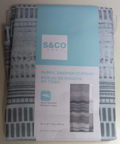 Shower Curtain 70"x72" Woven