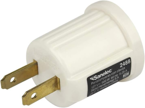 Lampholder W/Plug