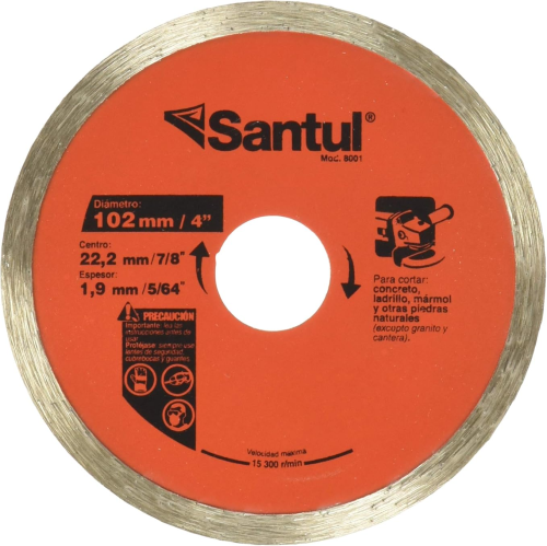 Diamond Extra-Fine  Continuous Rim Cutting Disc 4"