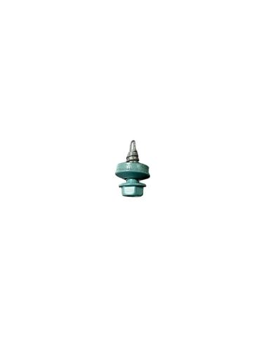 Roof Screw Stitch 3/16x3/4 Agua Green