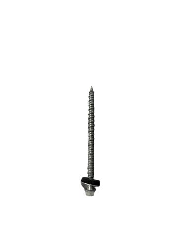 Wood Screw Zinc 14x3"