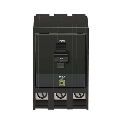 Breaker 3 x 70 amp