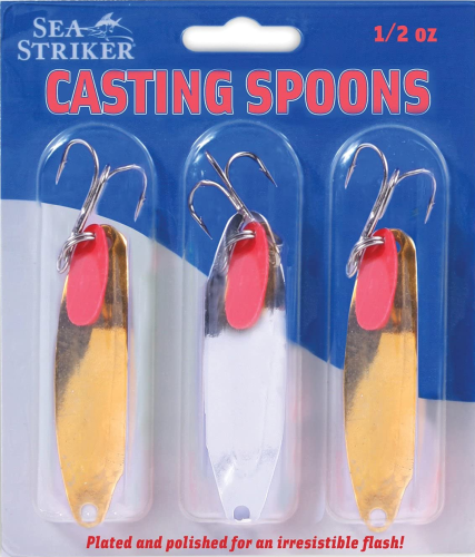 Casting Spoon w/ Teaser Tab 3pk