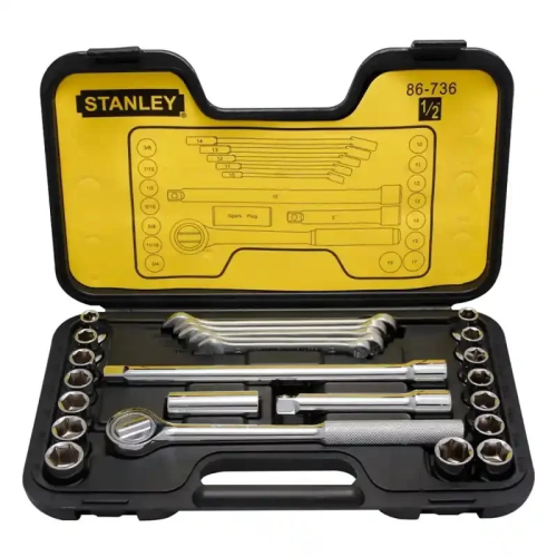 Socket & Wrench 1/2" 25Pcs