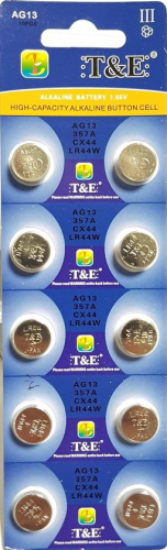 Alkaline Batery AG13 10pk