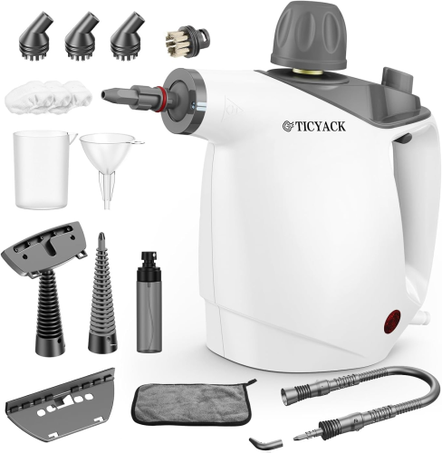 Handheld Steam Cleaner 16pc Acc.