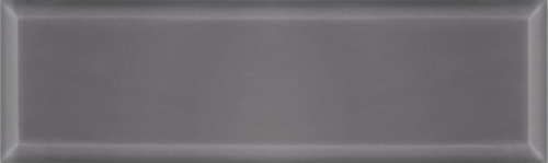 Tile 4"x12" Velvet Grey Glossy