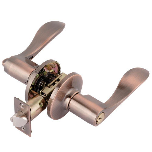 Entry Lock Lever Brsh Nkl