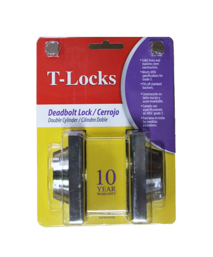 Deadbolt Lock Double Cylinder