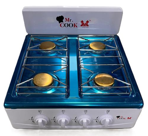 Stove Mr Cook Gas White 4Burner