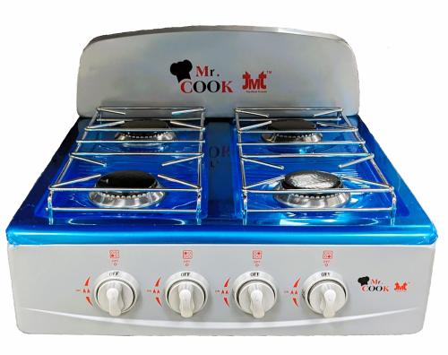 Stove Mr Cook Gas Grey 4Burner