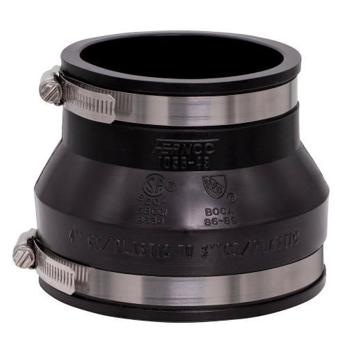 Rubber Coupling 4" x 3"