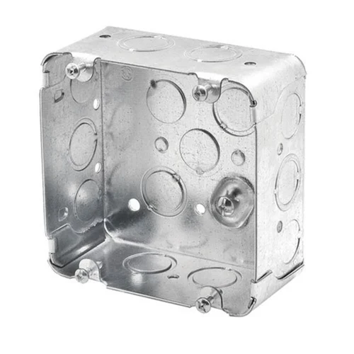 Metal Box Sq. 3/4"x1/2"