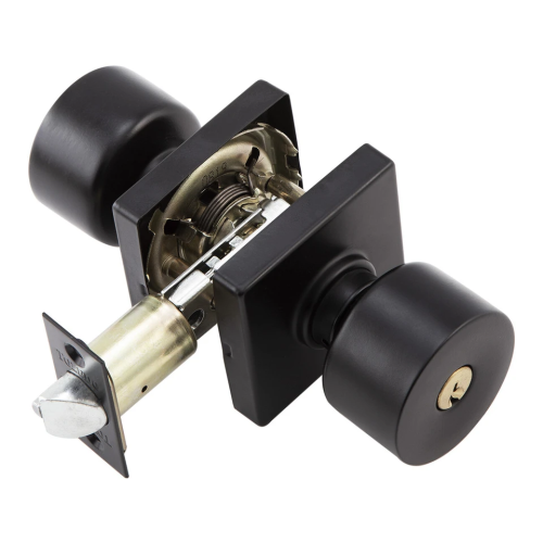 Exterior Knob Set Black