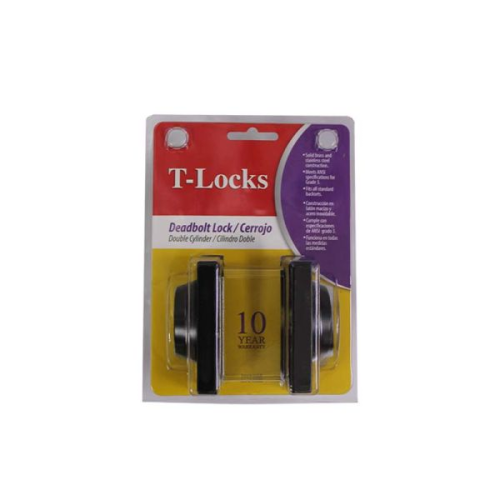 Deadbolt Double Cylinder Black