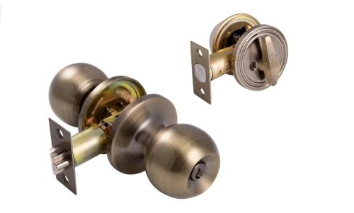 Entry Combo Lockset 1Cyl AB