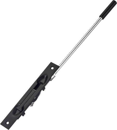 Flush Bolt 12" Black