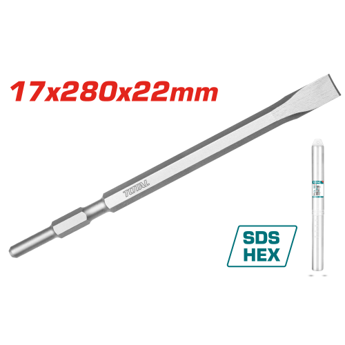 Flat Head Chisel 22mm SDS