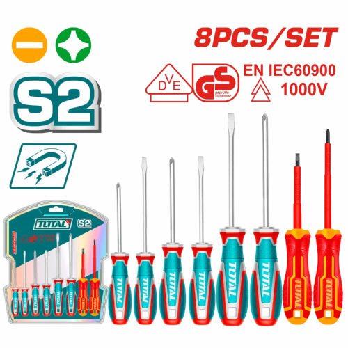 Screw Driver Set 8Pc