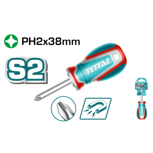 Screwdriver PH2 x 1.5" Magnetic