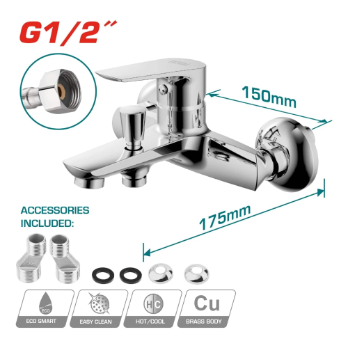 Fuacet 1 Lever Bath/Shower Mix
