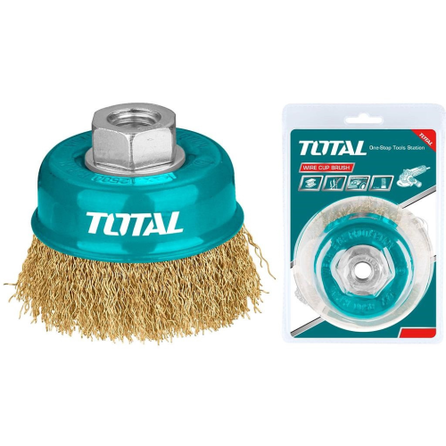 Wire Cup Brush Brass 4"