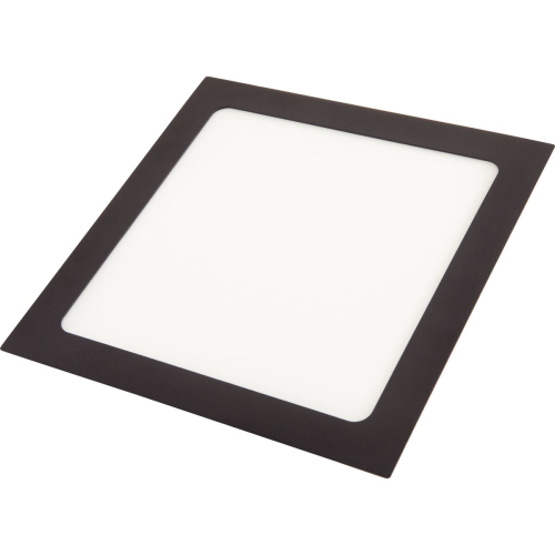  Inlay Ceiling Light 24W Black Square 