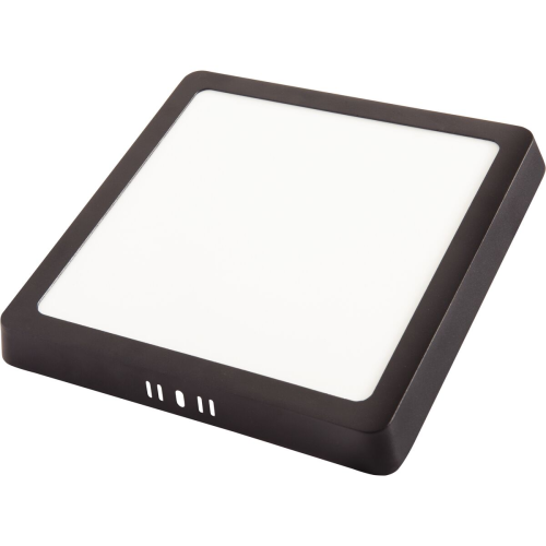  Surface Ceiling Light 18W Black Square 