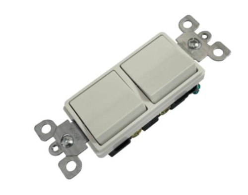 Decora Switch Double White