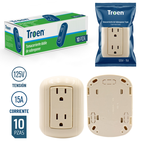 Surface Outlet 15A