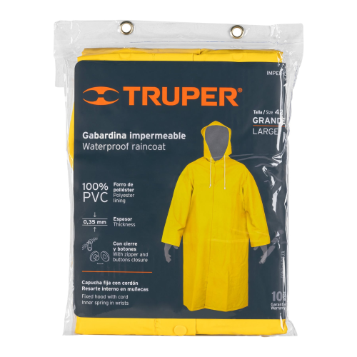 Raincoat Large Yellow