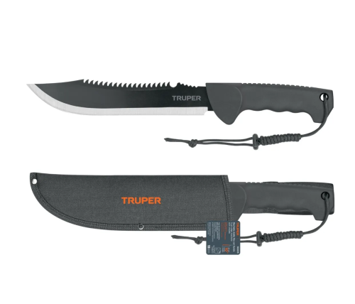Double Edge Machete w/Sheath 10"
