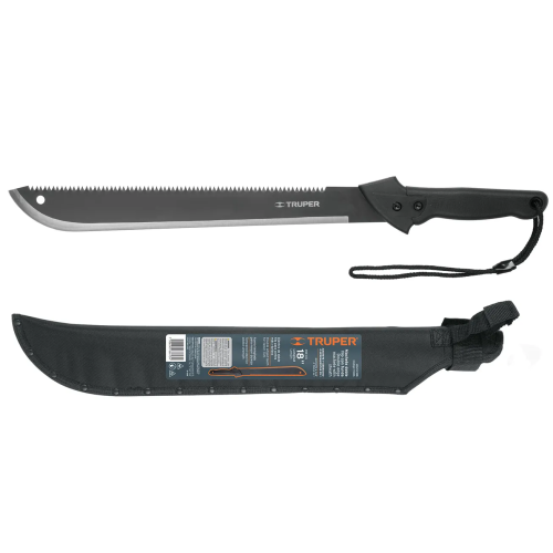 Double Edge Machete w/Sheath 18"