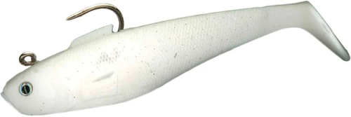 Lure Swim Shad Opaque Wht 5" 3pk
