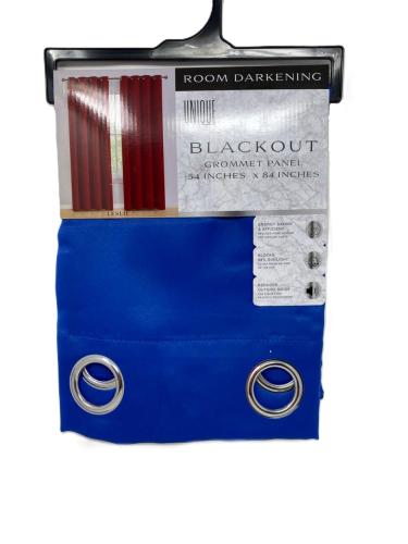 Blackout Curtain R-Blue 54"x 84"