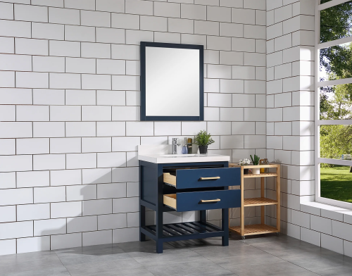 Bathroom Vanity Set Blue
