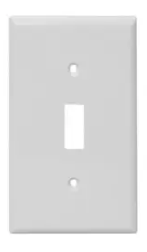 Wall Plate Switch Single White