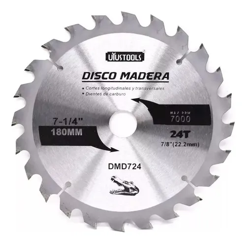 Cutting Disc 7-1/4" Wood