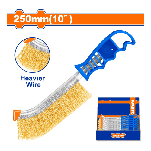 Steel Wire Brush 10"