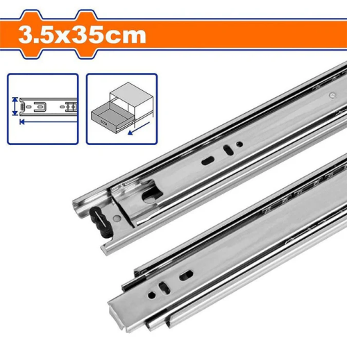 Drawer Slide Set 16"(1.3"x15.7")