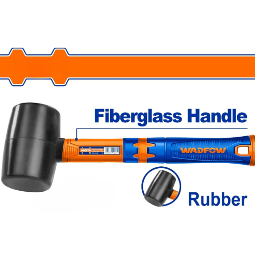 Rubber Hammer Fiberglass 24Oz