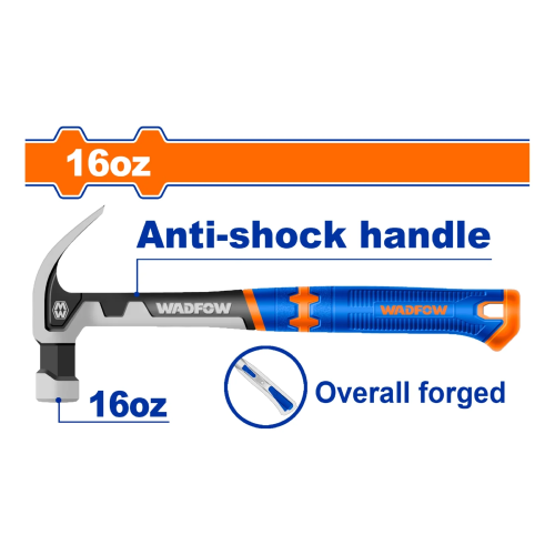 Claw Hammer Anti-Shck Handle 16o