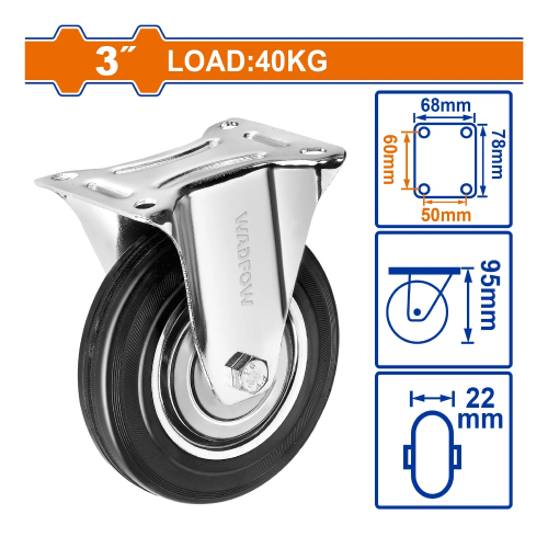 Medium Duty Caster Swivel 3"