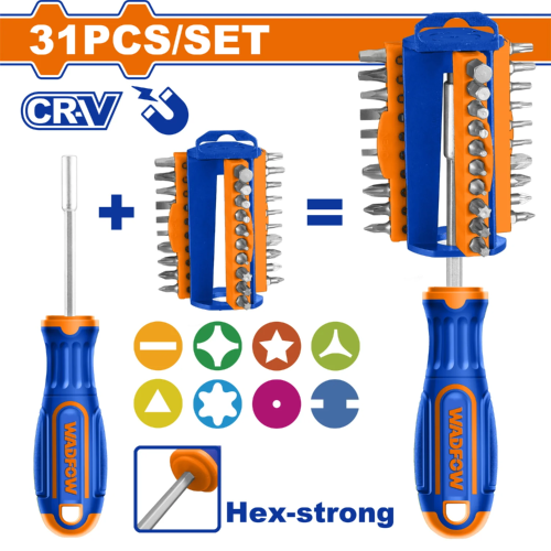 Screwdriver Bit Set 31pcs