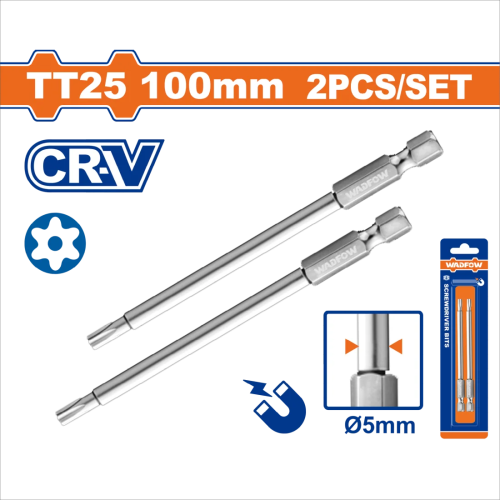 Drill Bit TT25 4" 2pk