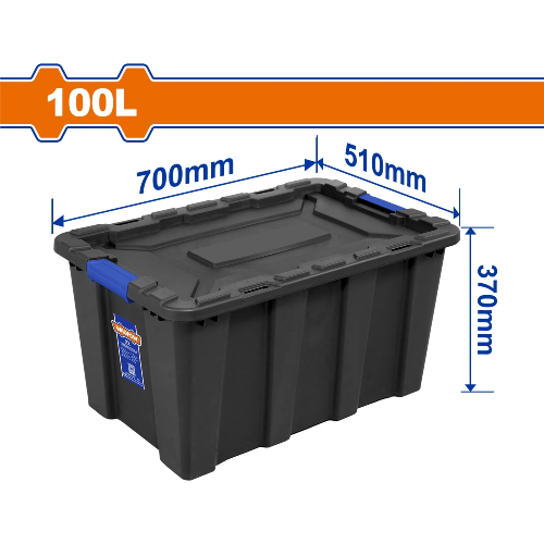 Storage Box Plastic 100L