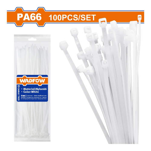 Cable Ties 8" 100pk White