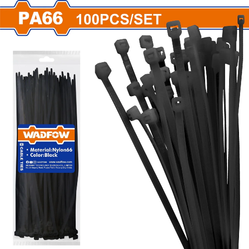 Cable Ties 8" 100pk Black