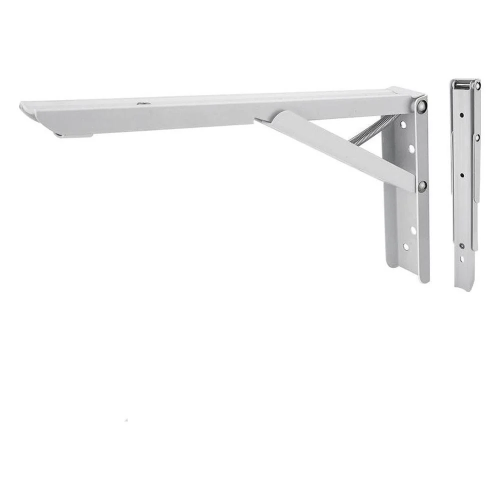 Bracket Folding White 14"